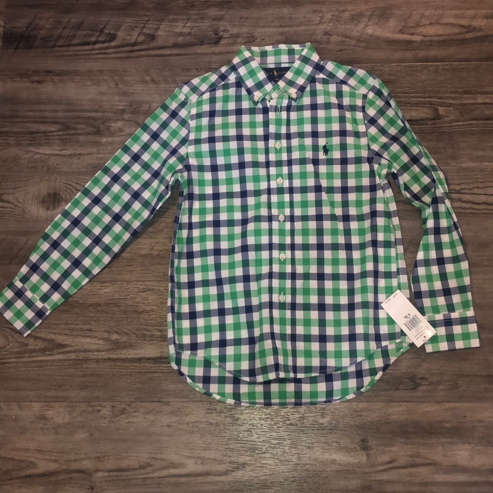 Boys Polo button down size small
